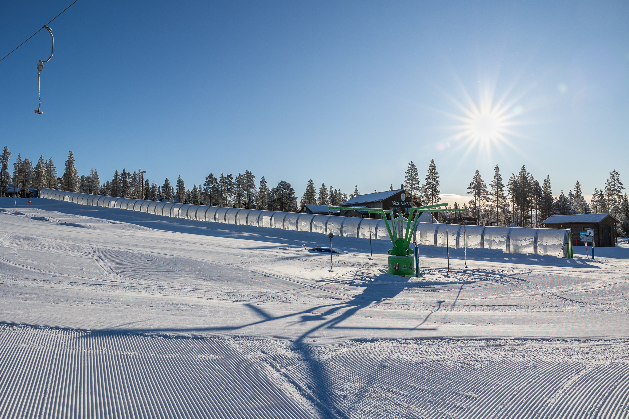 Flingas barnland, barnbacke Idre Himmelfjäll .